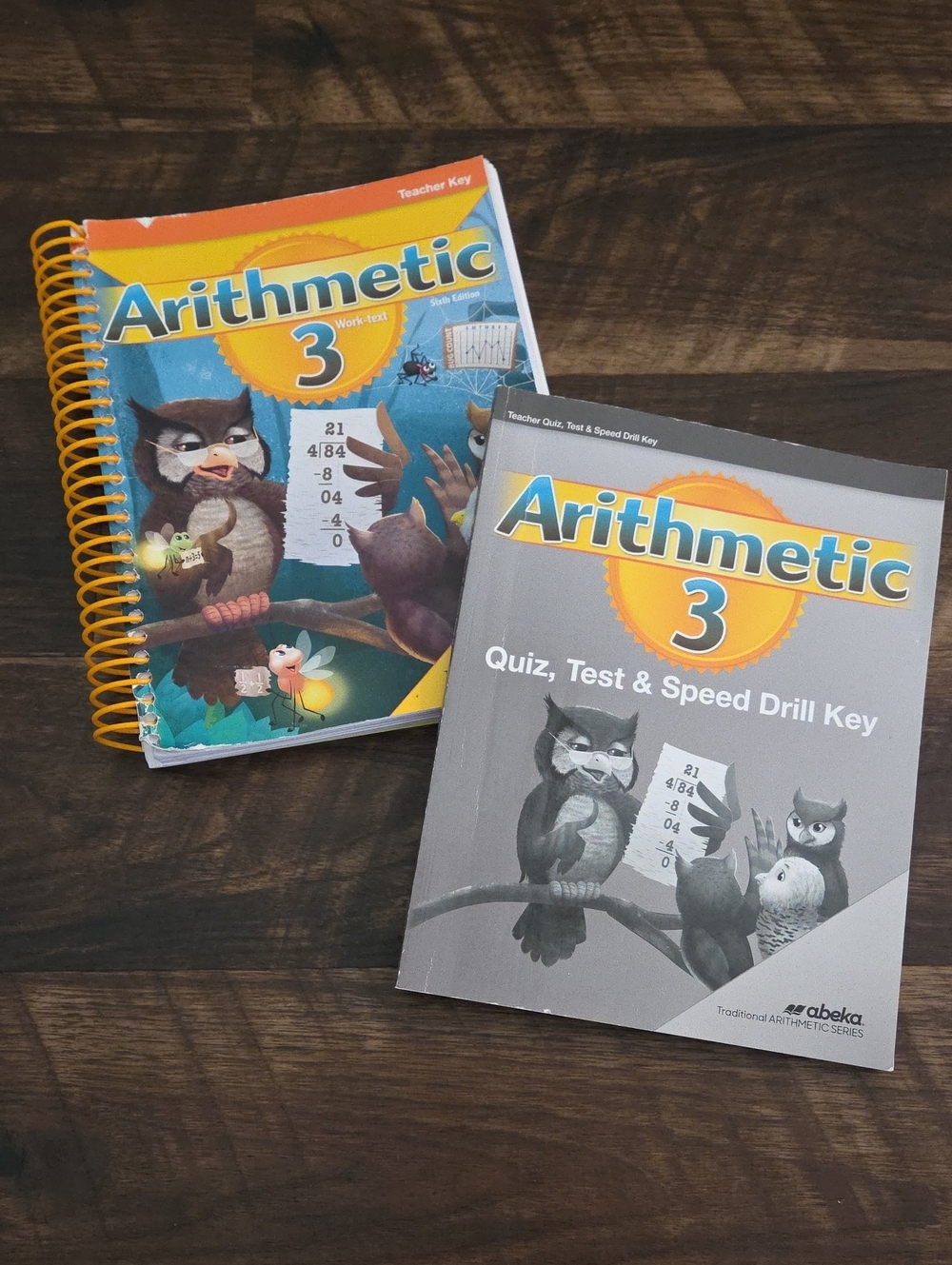 Abeka Arithmetic 3 Teacher Key Books